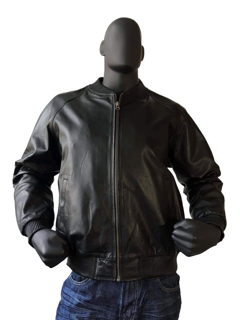 All Leather Bomber Varsity Jacket  colors