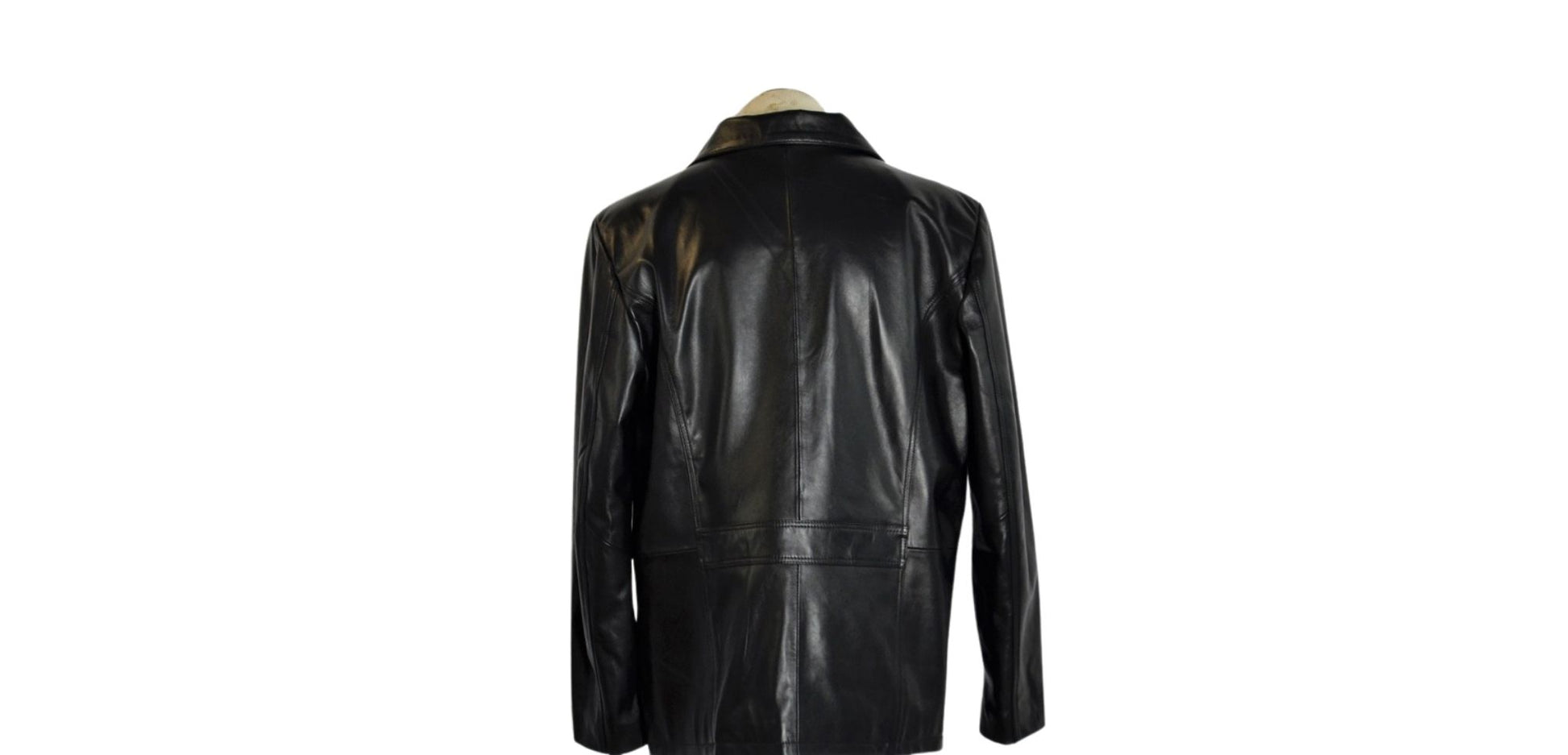 1631-2  
Leather Car Coat