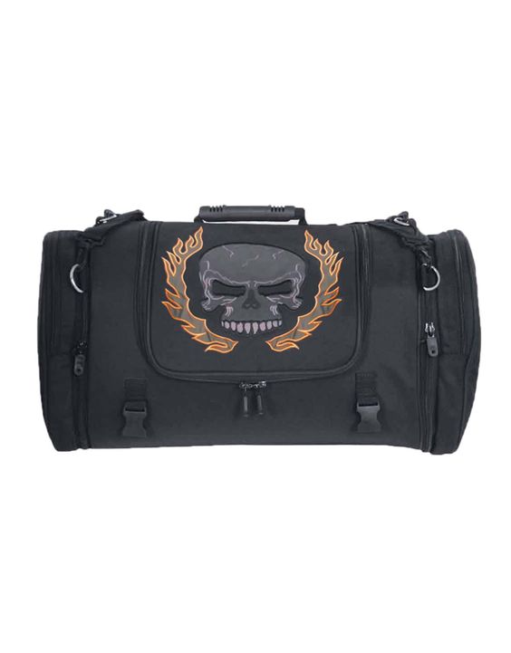 Nylon Touring Luggage skull