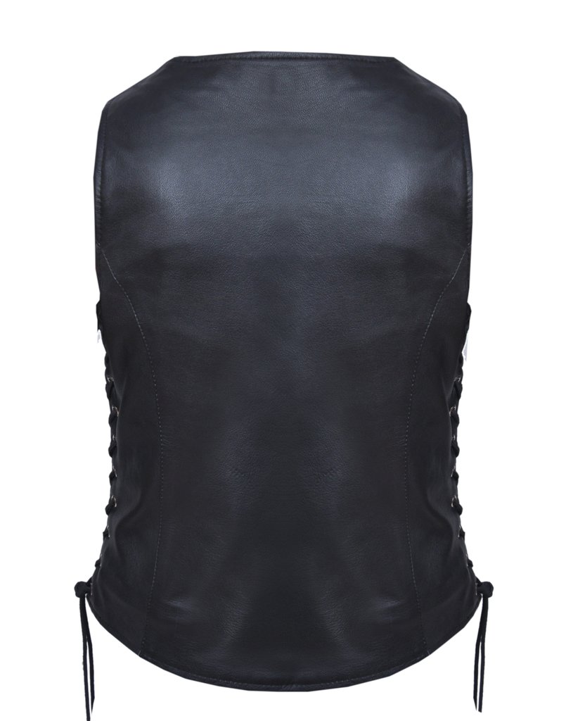 Lightweight Women leather vest