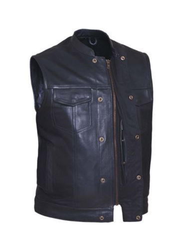  Men’s top grain cowhide Club Vest 