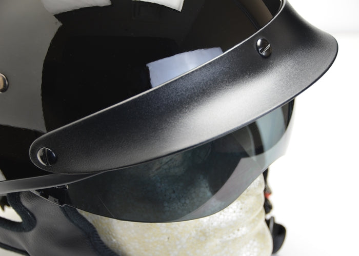 Vega Matte Black Half Helmet  With Shade