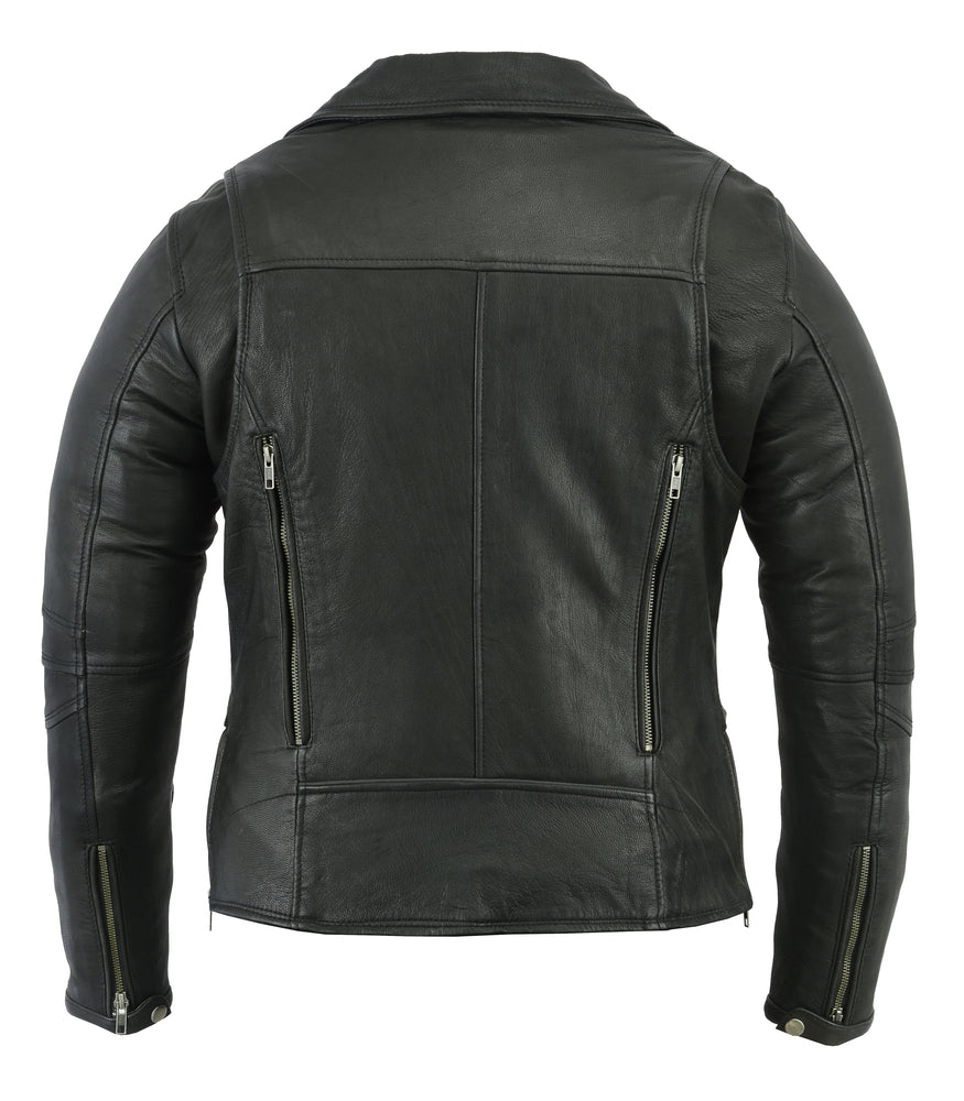 Women's Modern  Beltless Biker Jacket