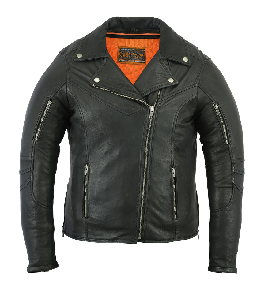 Women's Modern  Beltless Biker Jacket