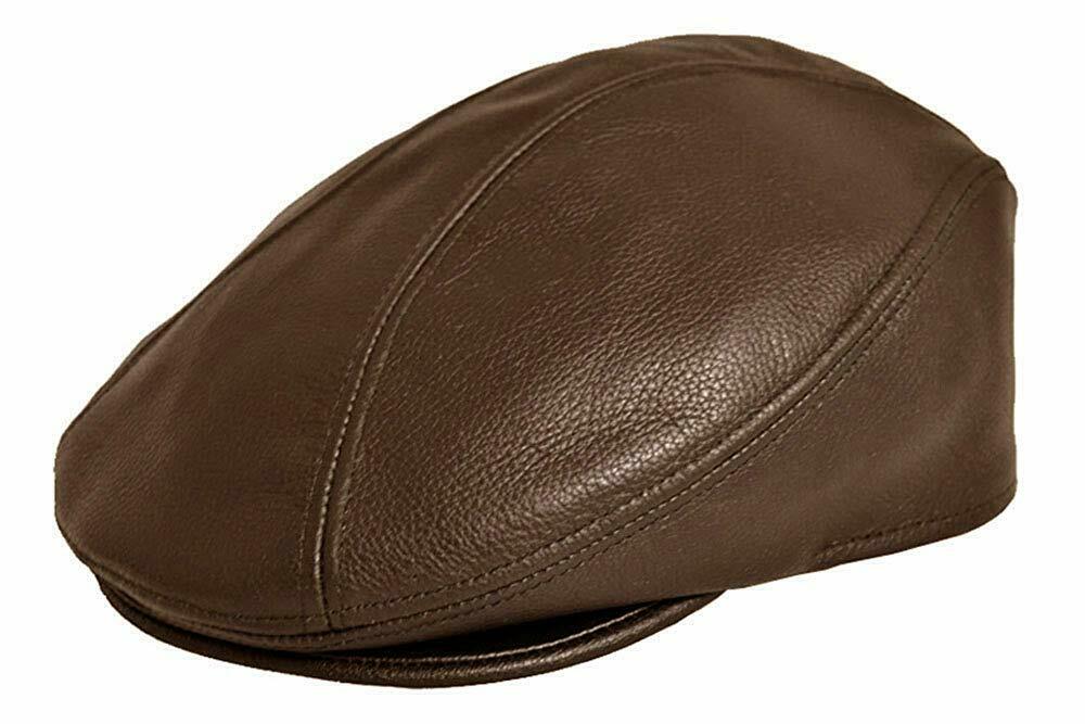 Classic Leather Driver Hat