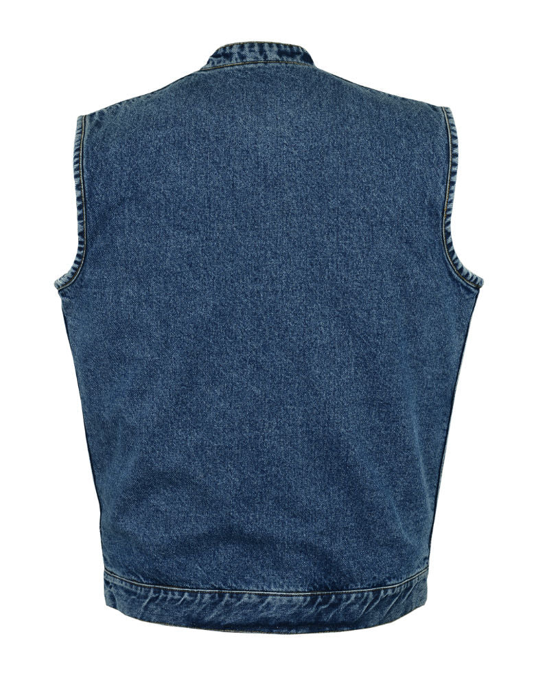 Blue Club  Denim Vest