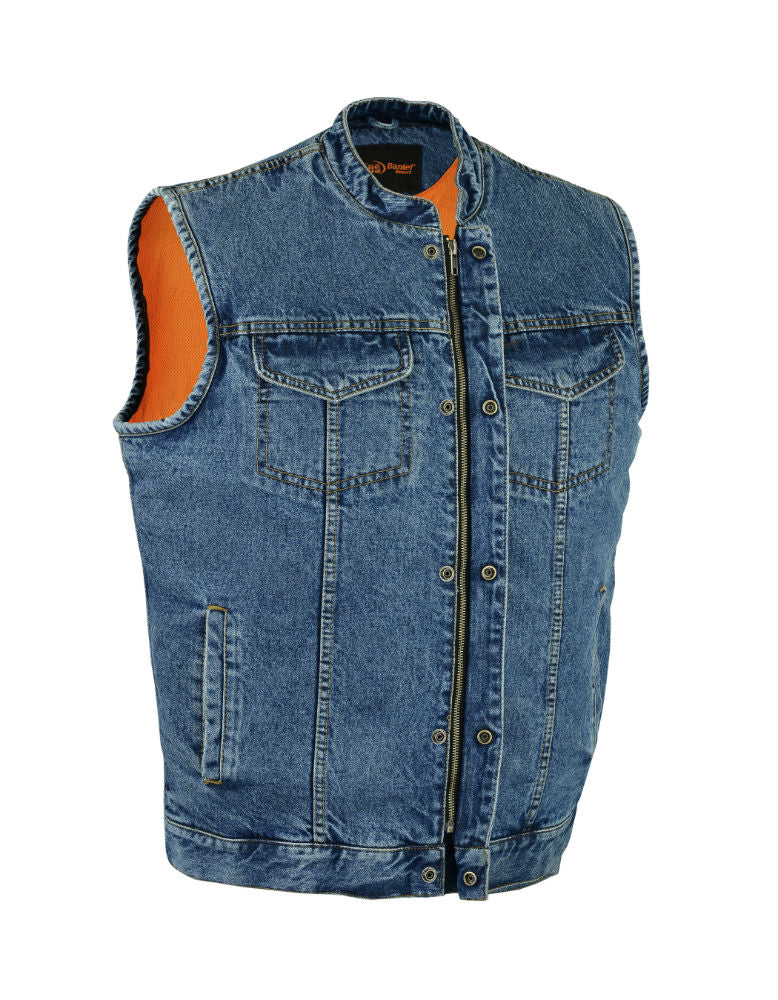 Blue Club  Denim Vest