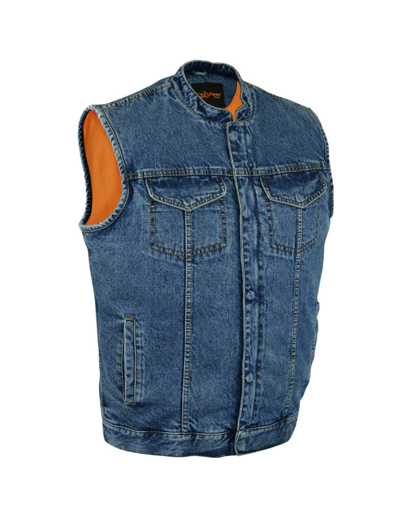 Blue Club  Denim Vest