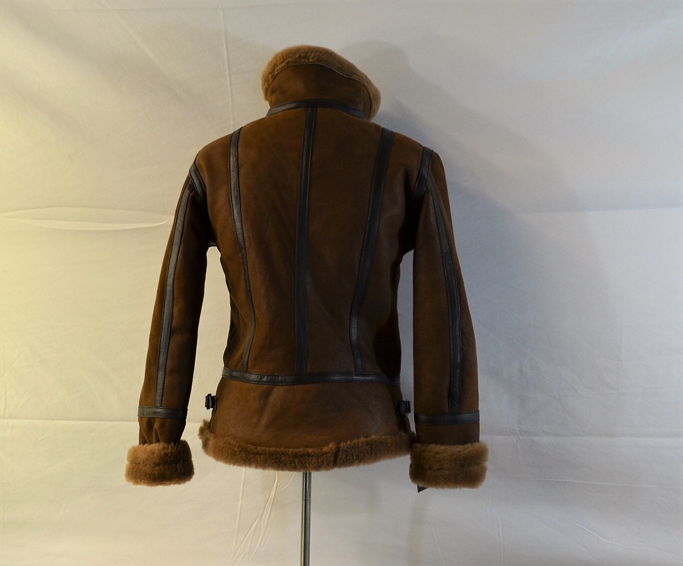 Ladies Lightweight Real Shearling Sheepskin Jacket 