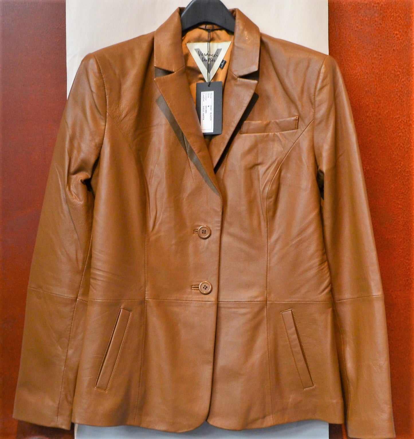 Women 2 button Beige color Blazer