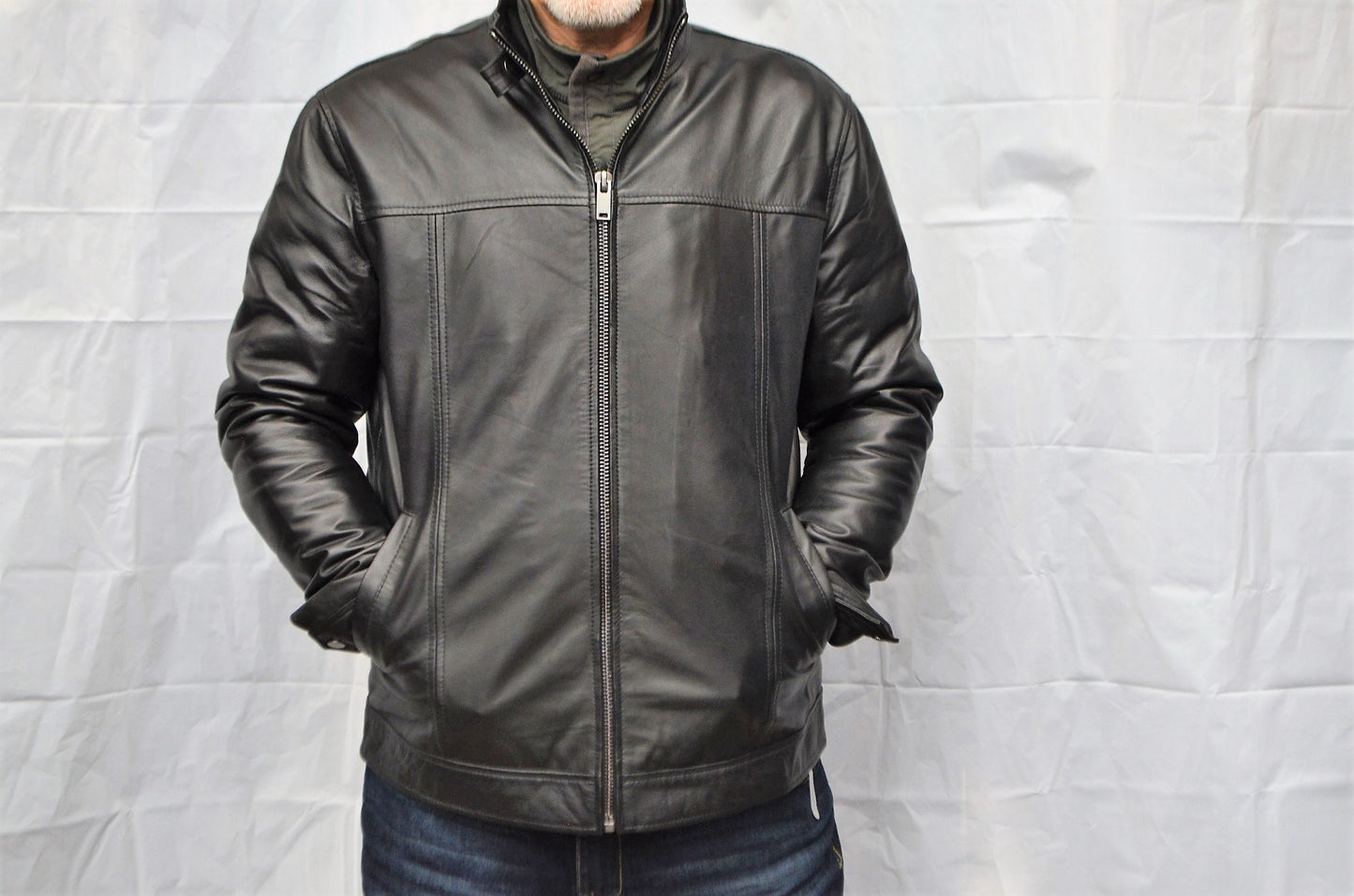 Men's Billy Midweight Leather Jacket