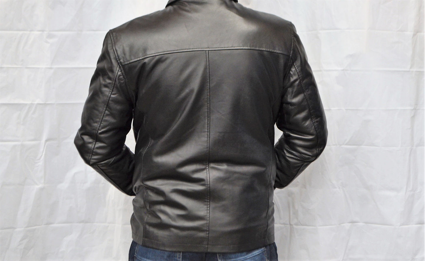 Bauer Men Leather Jacket