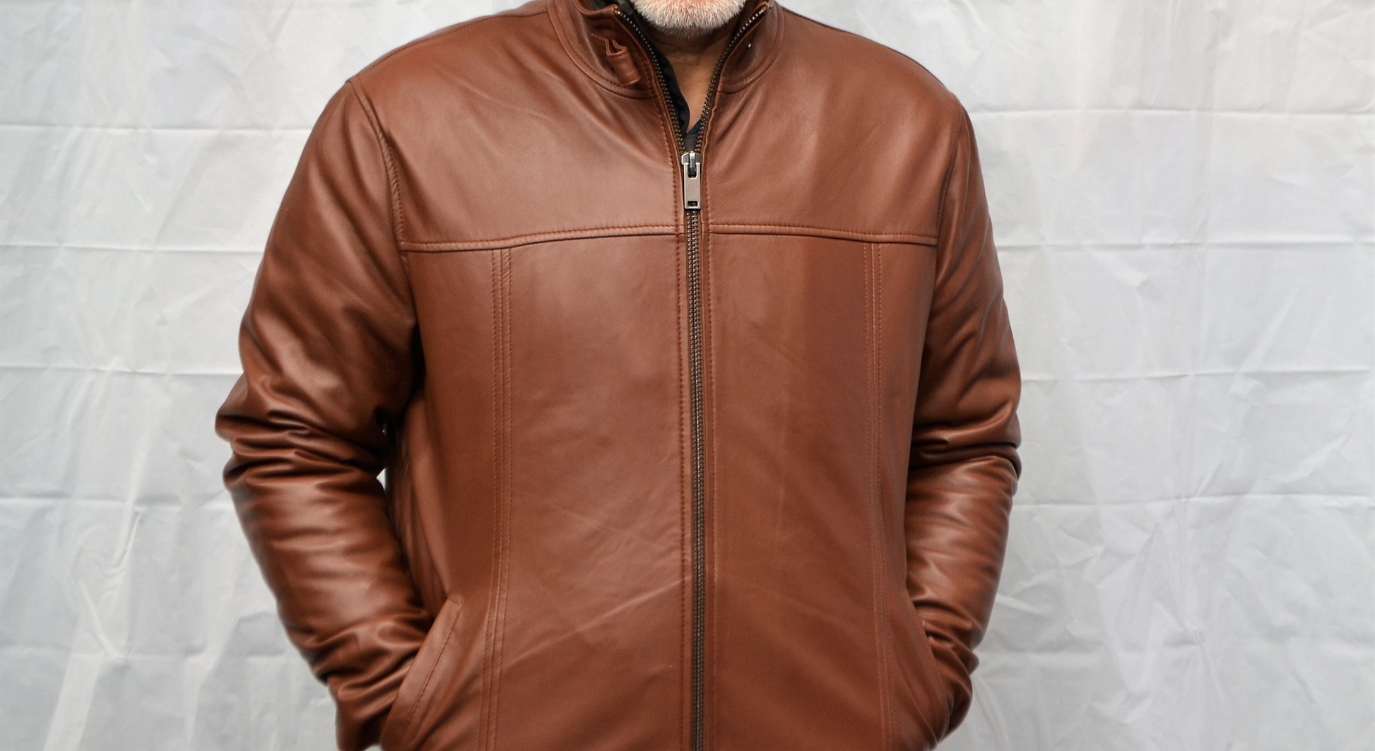 Men's Billy Midweight Leather Jacket