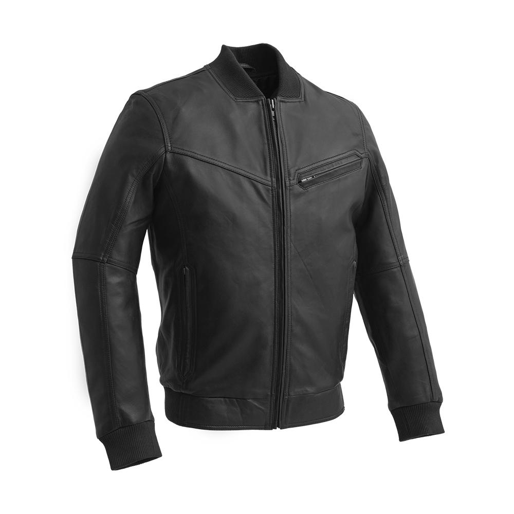 Aviator men leather jacket