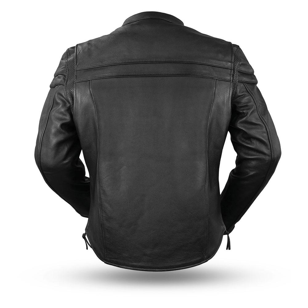 The Maverick - Motorcycle Leather Jacket-Also Available Big & Tall