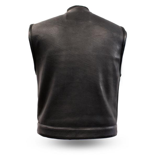 Lowside Men's Motorcycle Leather Vest