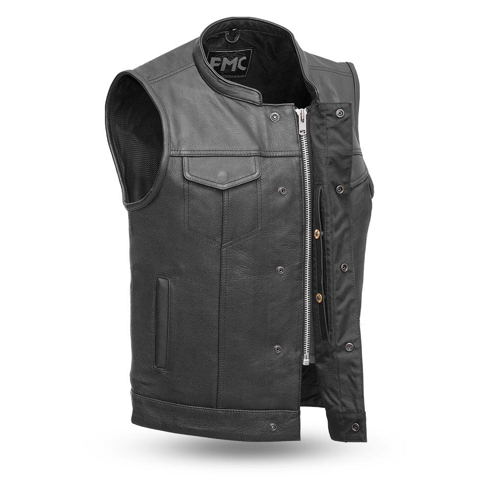 Blaster  Men's Riders Leather Vest