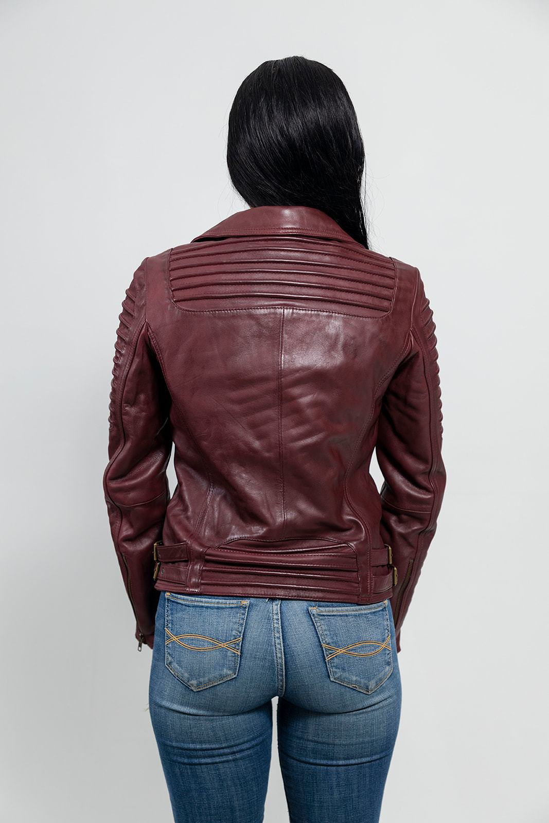 Queens - Women's Fashion  Leather Jacket