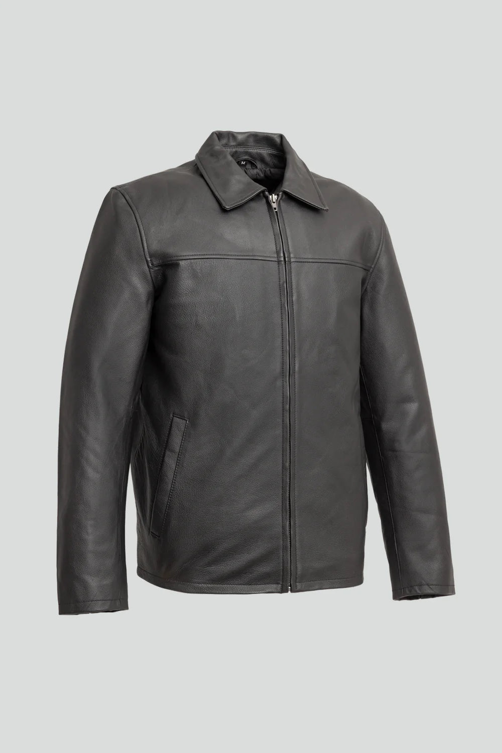 JD MEN'S LEATHER JACKET COWHIDE