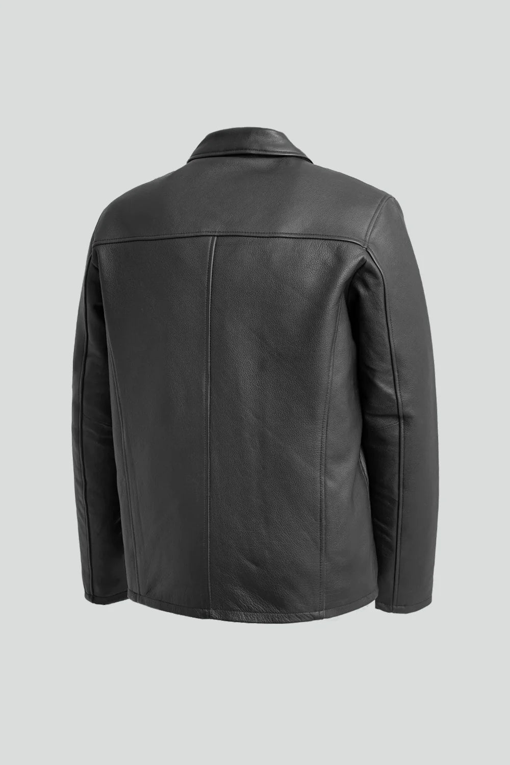 JD MEN'S LEATHER JACKET COWHIDE