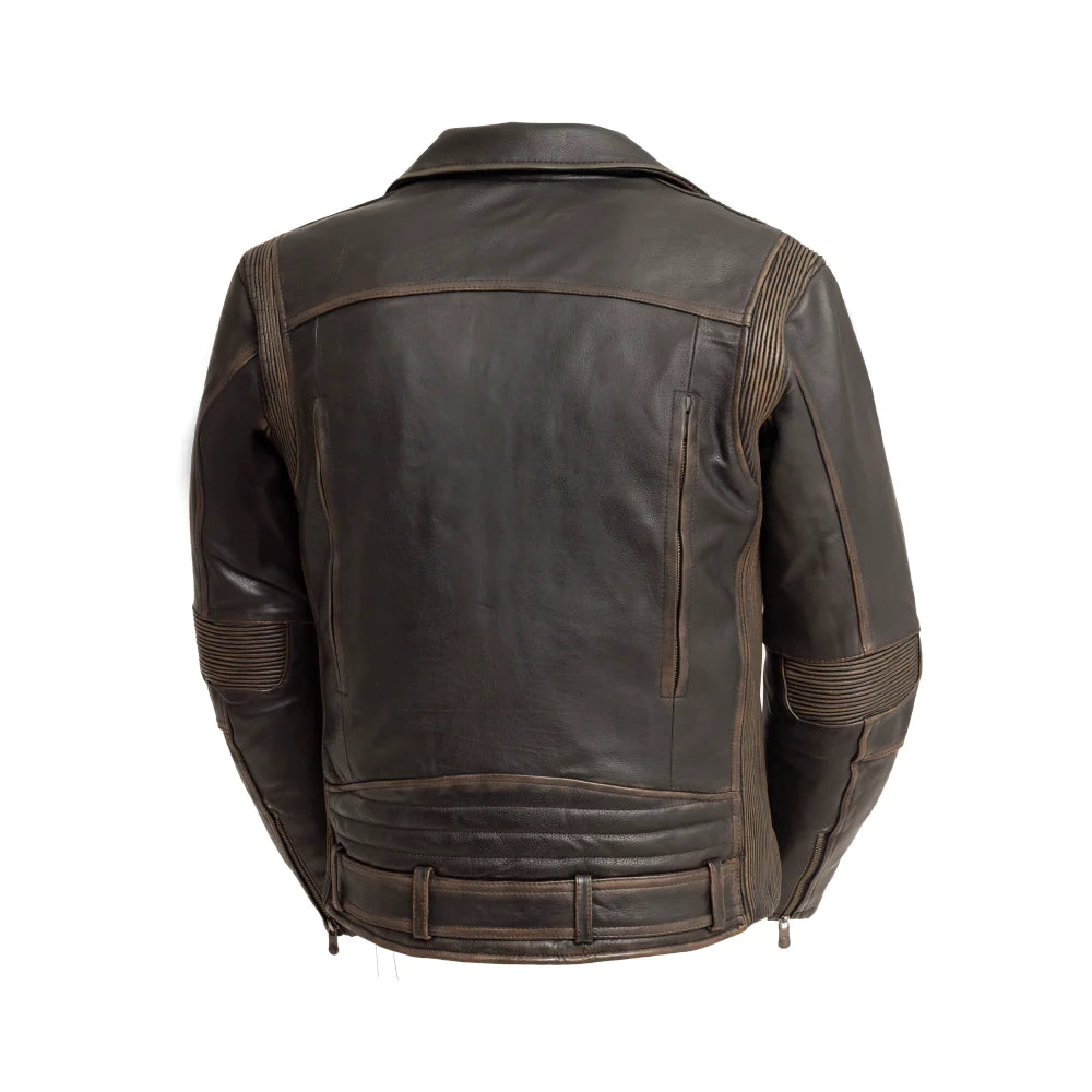 Wrath - Men's Motorcycle Leather Jacket 