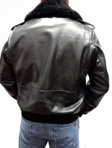 Schott A-2 Naked Cowhide Leather Flight Jacket 