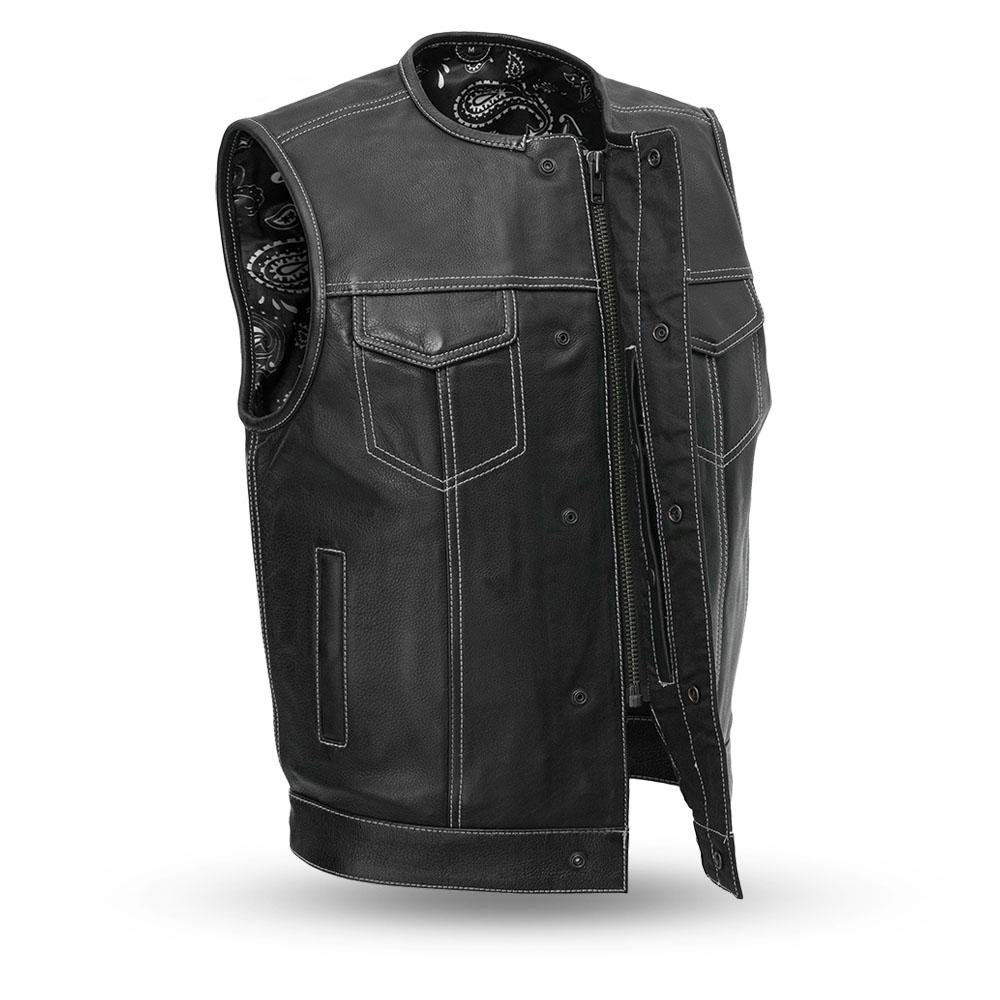 Bandit Men's Leather Club Vest 