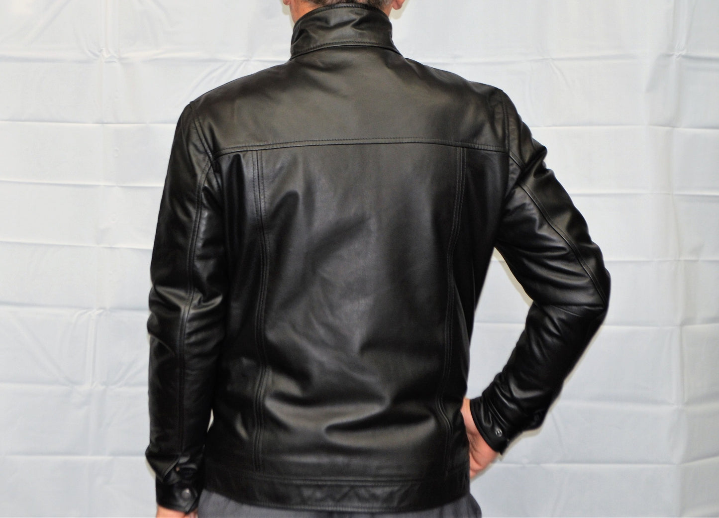 Men's Billy Midweight Leather Jacket