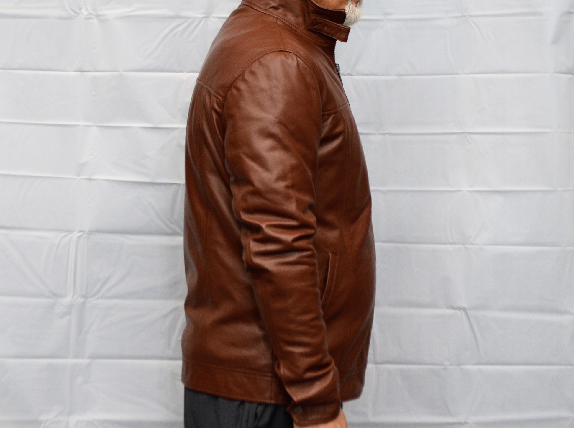 Men's Billy Midweight Leather Jacket