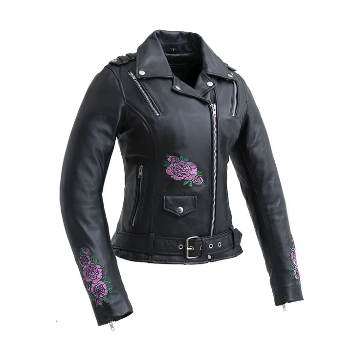 Bloom - Women's Motorcycle Leather Jacket