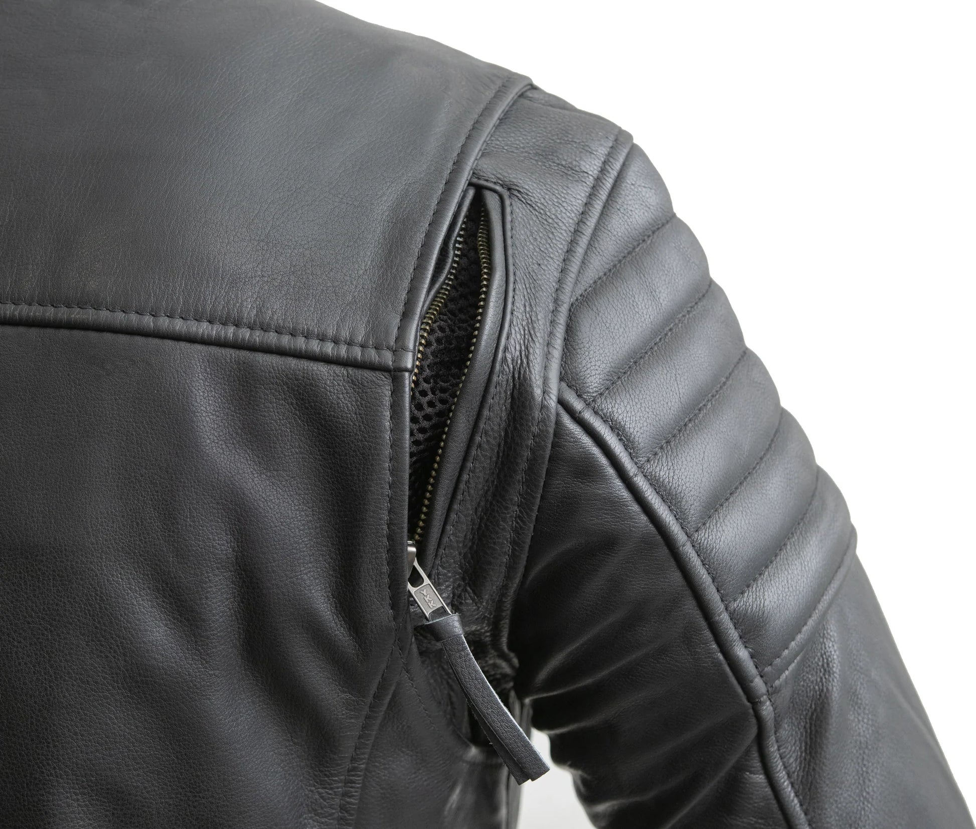 Men's Black Commuter Leather Jacket