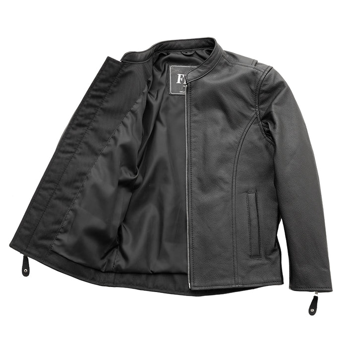 Kid's Biker Leather Jacket - Lightweight, Bambino Leather