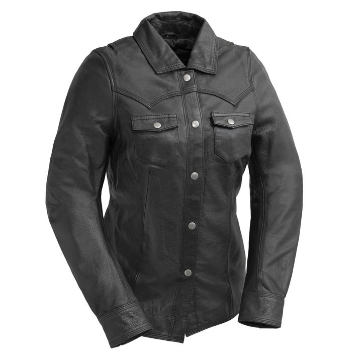 ONYX  Leather Shirt 