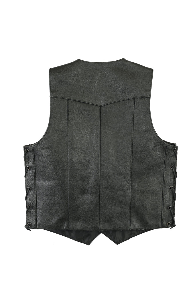 Kids Traditional Style Side Lace Vest