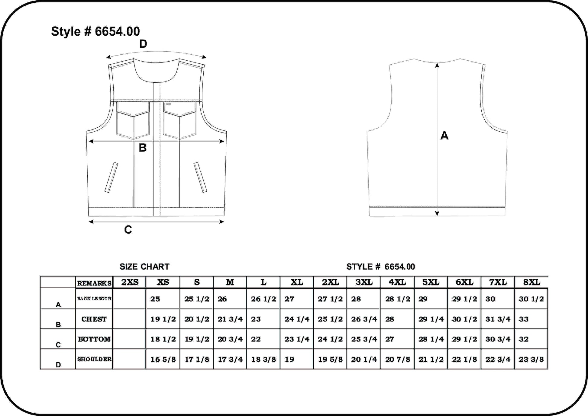 Men Motorcycle Vest with Flag Lining